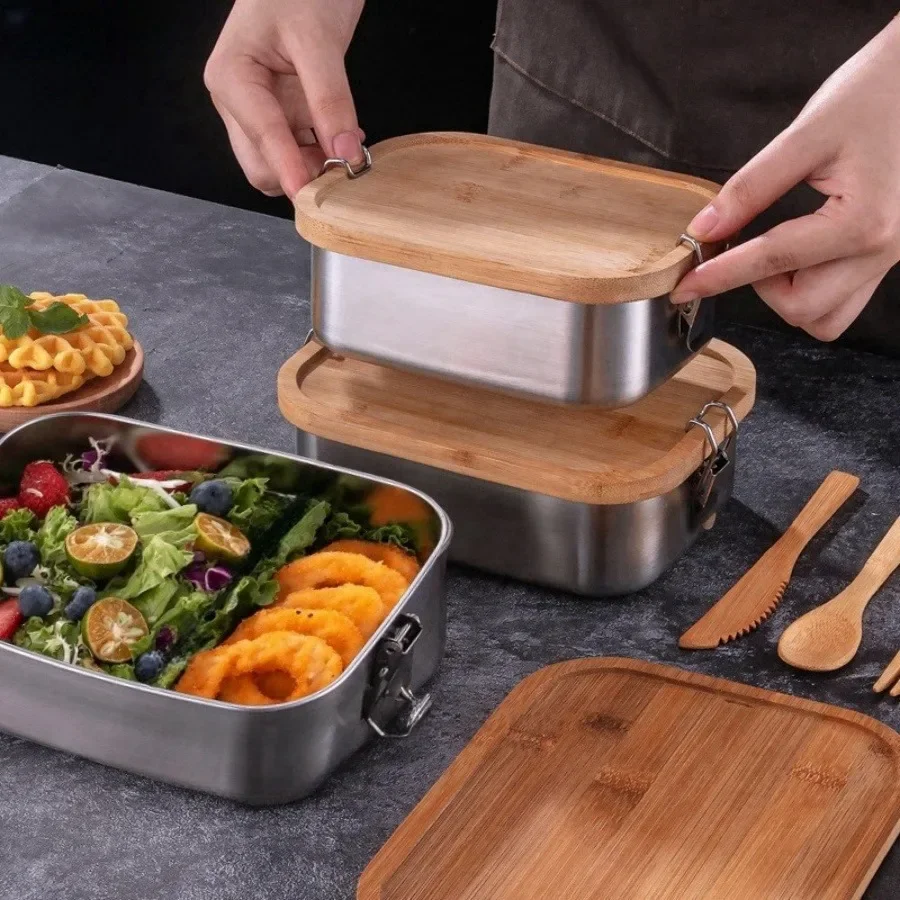 صندوق غداء جديد من الفولاذ الم - مراجعة Food Storage Meals وسعره