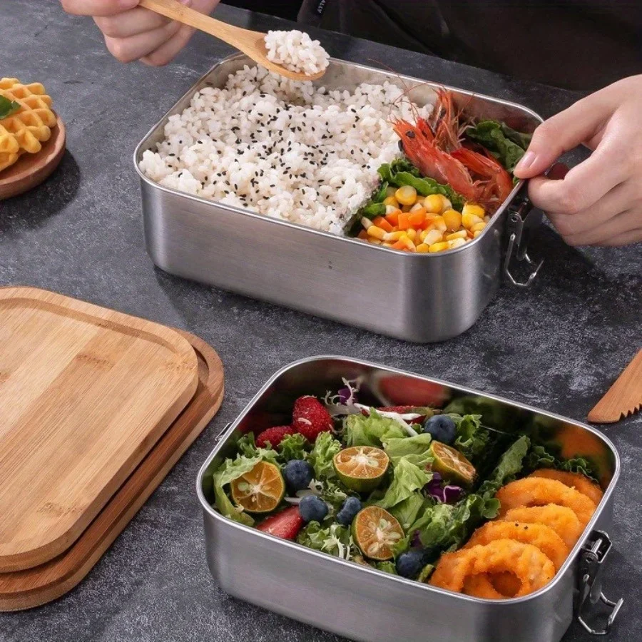 صندوق غداء جديد من الفولاذ الم - مراجعة Food Storage Meals وسعره