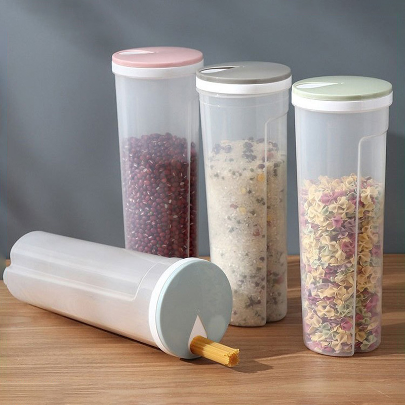 علبة تخزين نودلز بلاستيكية صال - مراجعة Food Storage With Dividers وسعره