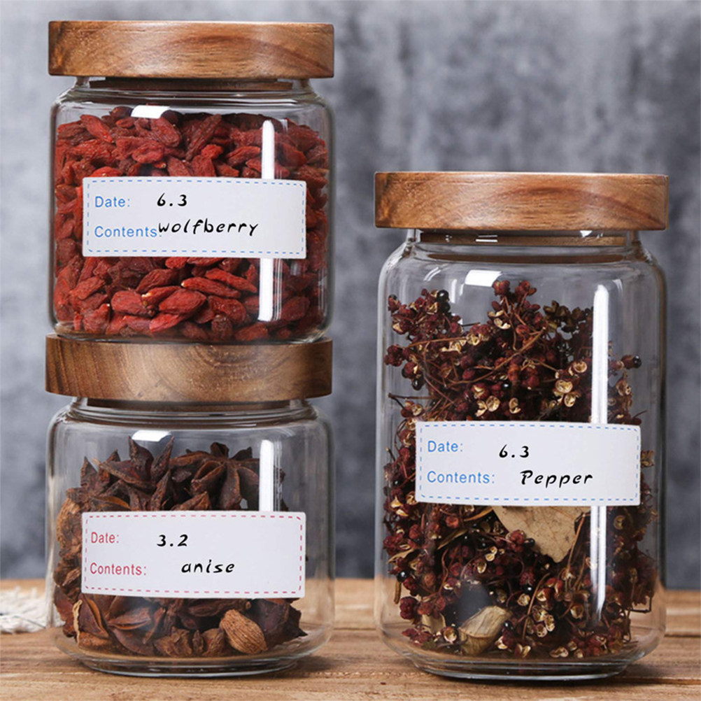 ملصقات تواريخ الطعام المستطيلة - مراجعة Food Storage Labels وسعره