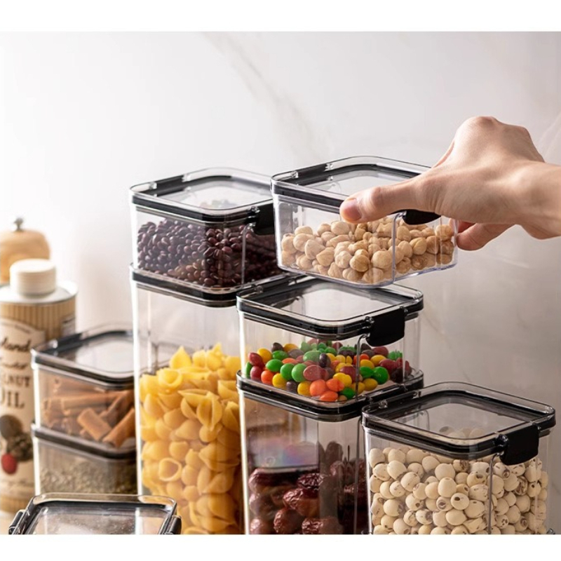 1 قطعة، وعاء تخزين بلاستيكي شف - مراجعة Food Storage Containers وسعره