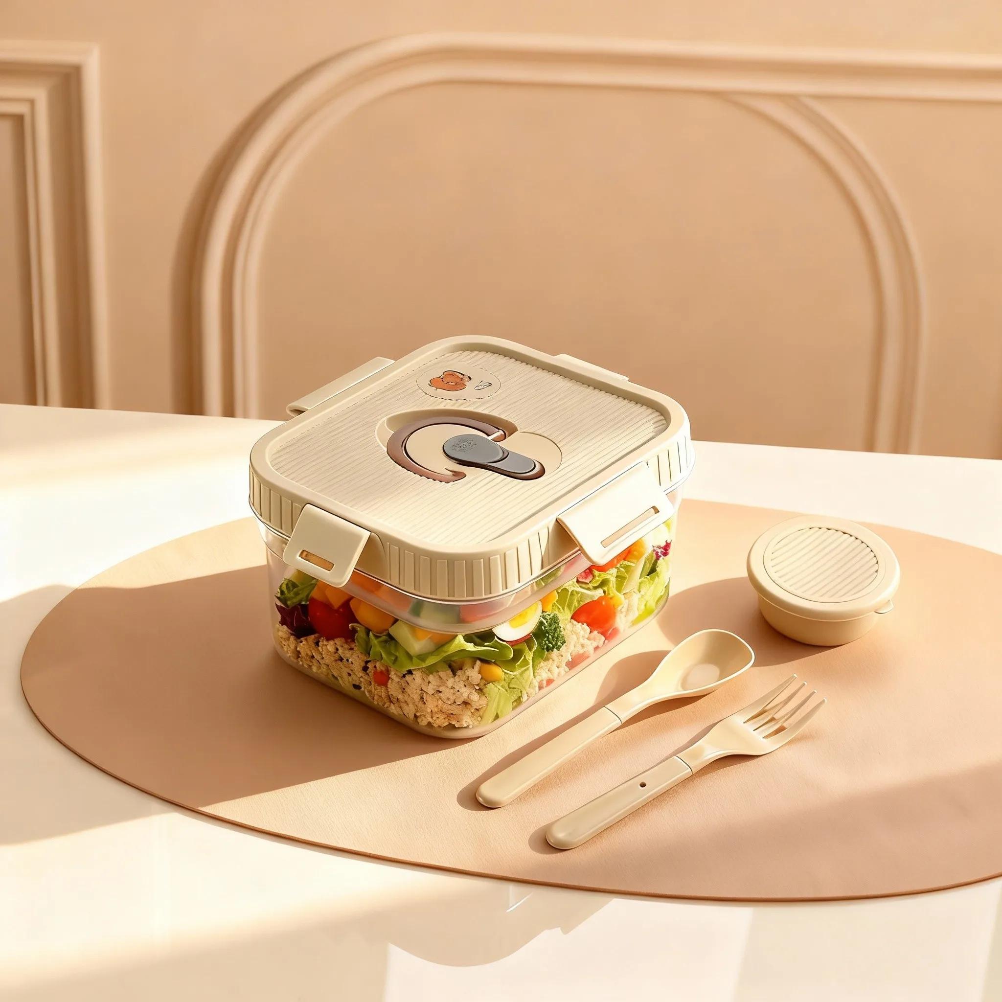 علبة طعام بلاستيكية محمولة ذات - مراجعة Food Storage Oven Safe وسعره