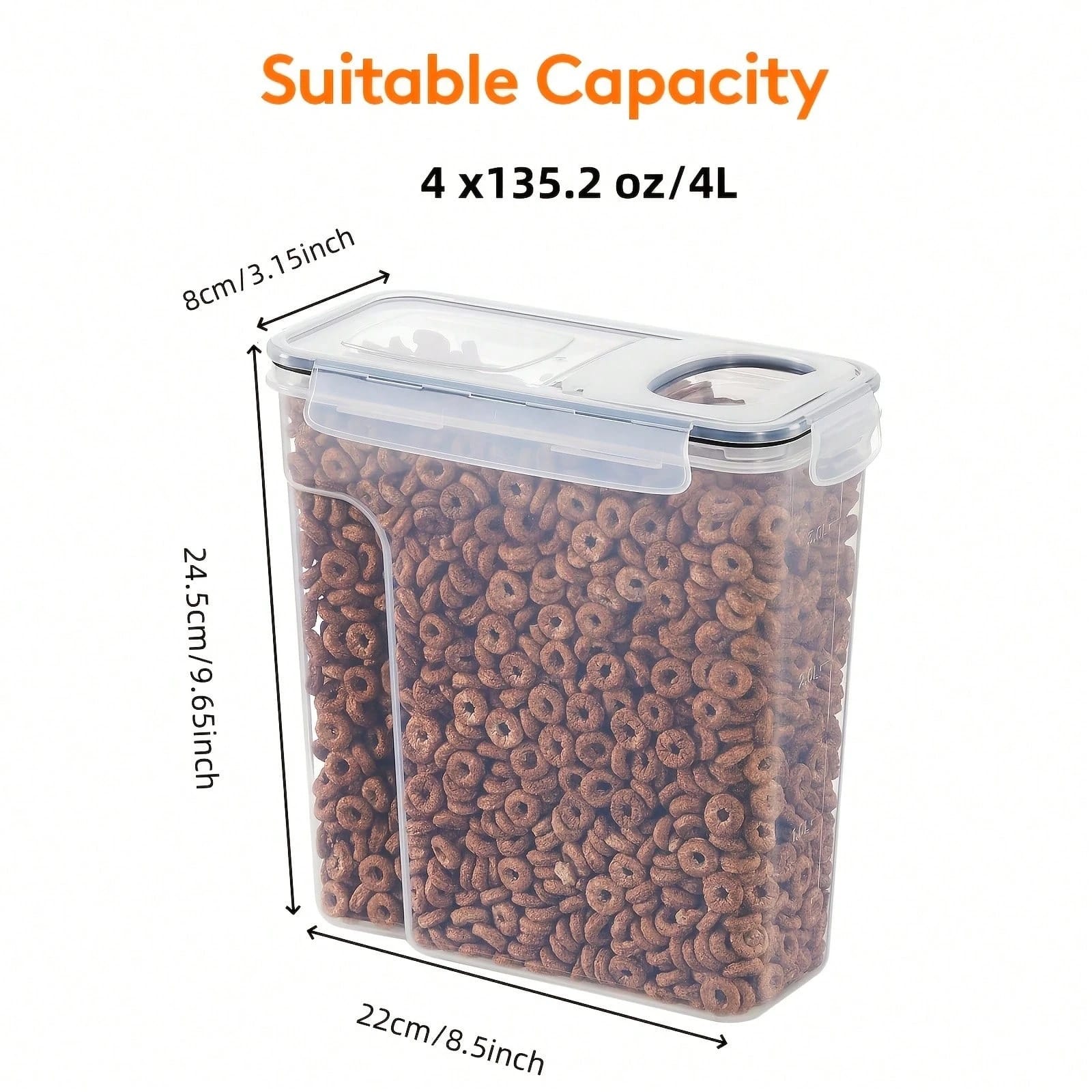 علب تخزين طعام محكمة الإغلاق م - مراجعة Food Storage Labels وسعره