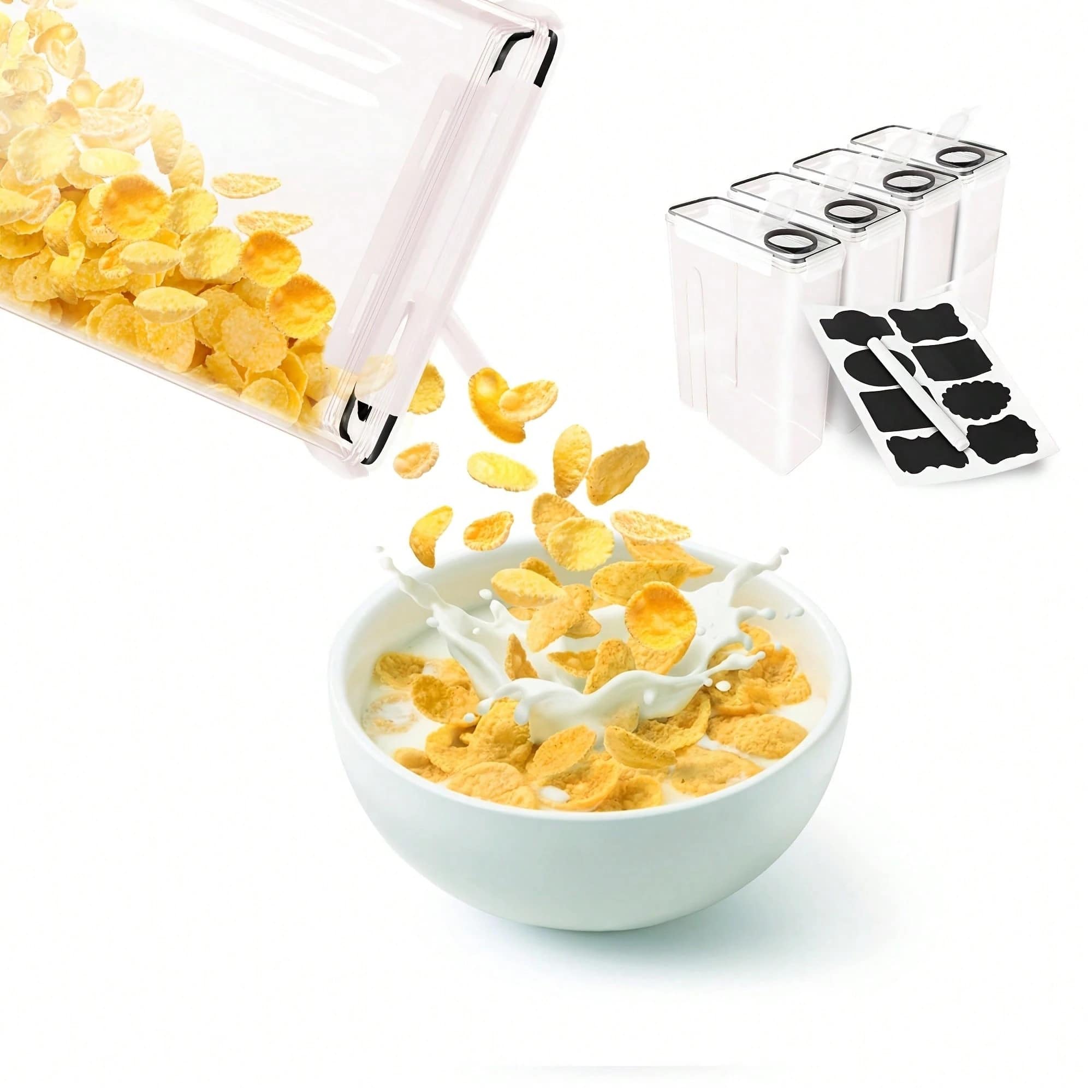 علب تخزين طعام محكمة الإغلاق م - مراجعة Food Storage Labels وسعره